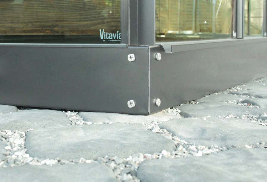 Stalen Funderingsframe 5000/5900, 12,5cm, zwart