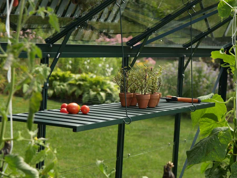 Opvouwbare Aluminium Wandplank Zwart