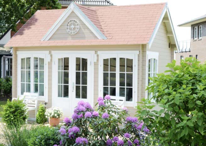 Klant afbeelding: Tuinhuis model Clockhouse-28