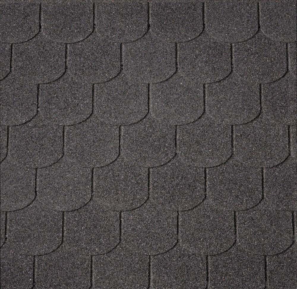 Premium Beverstaartshingles zwart 3m²