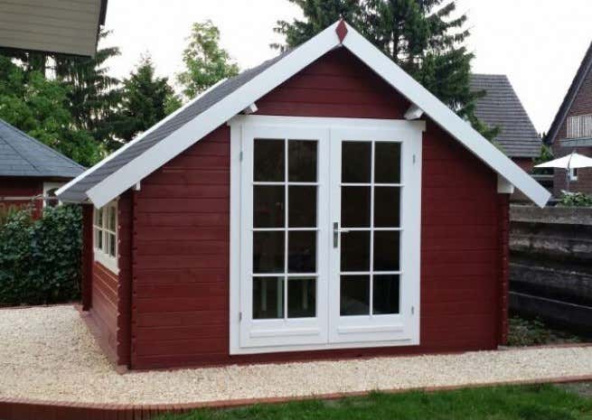 Klant afbeelding: Tuinhuis model Ronja-28