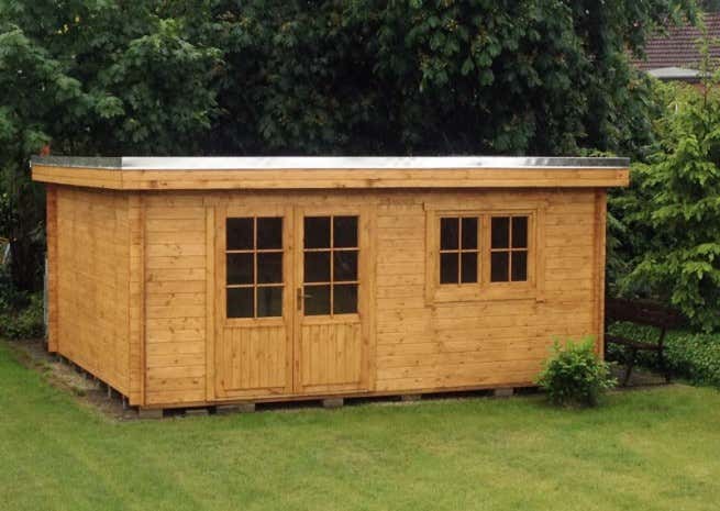 Klant afbeelding: Tuinhuis Spree-28 B