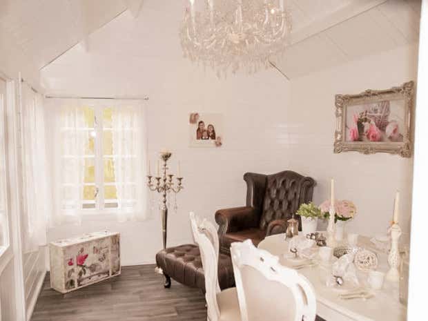 Klant afbeelding: Tuinhuis CLOCKHOUSE® 44 Royal ISO