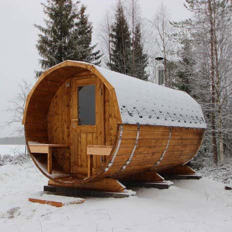 Klant afbeelding: FinnTherm Barrelsauna Max
