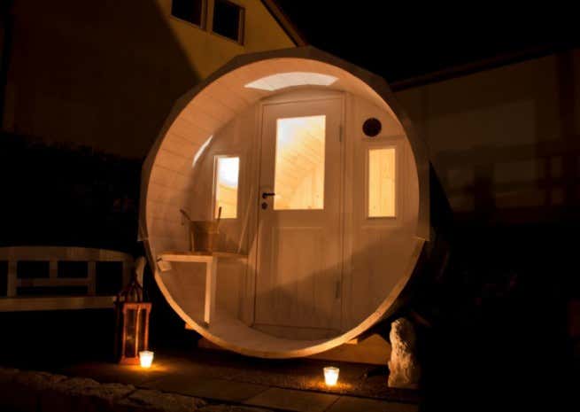 Klant afbeelding: FinnTherm Barrelsauna Max