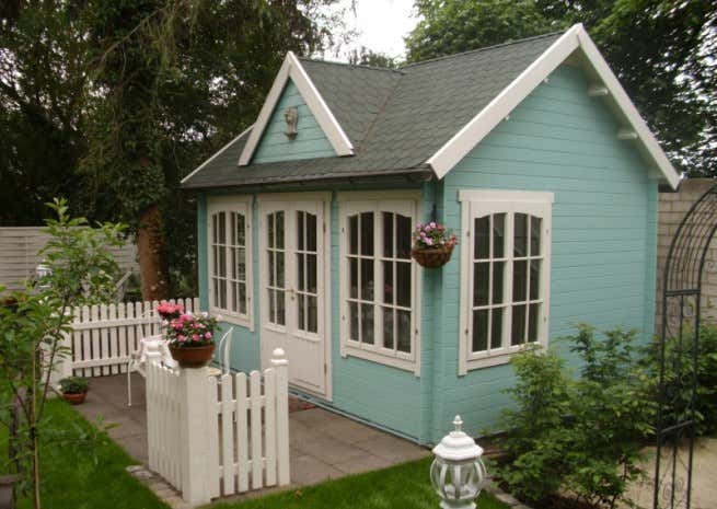 Klant afbeelding: Tuinhuis model Clockhouse-28