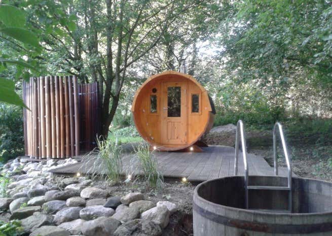 Klant afbeelding: FinnTherm Barrelsauna Max