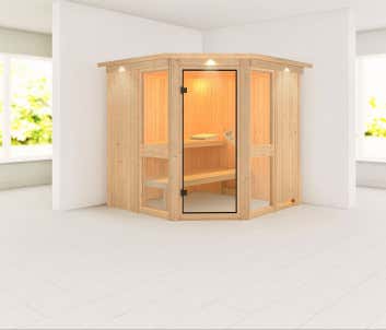 Karibu sauna binnencabine Amelia