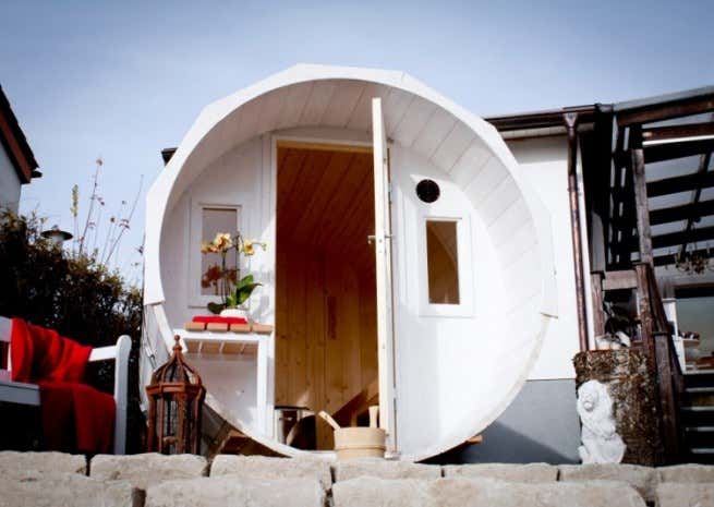Klant afbeelding: FinnTherm Barrelsauna Max