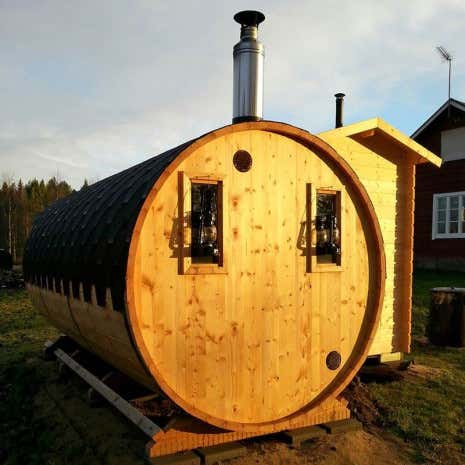 Klant afbeelding: FinnTherm Barrelsauna Max