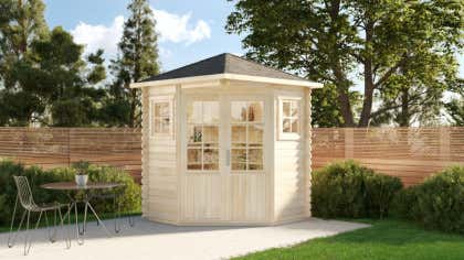 5-hoekig Tuinhuis model Sunny-A