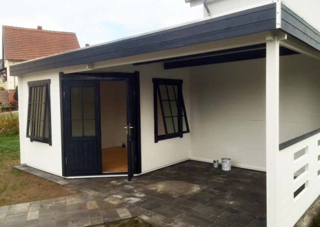 Klant afbeelding: Tuinhuis model Hanna-40