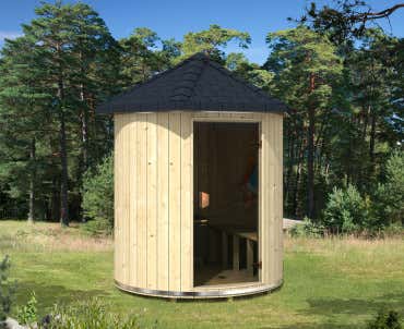 Tuin sauna tot -30% - saunahuis goedkoop kopen