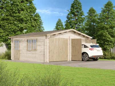 Dubbele Garage model D-44 ISO