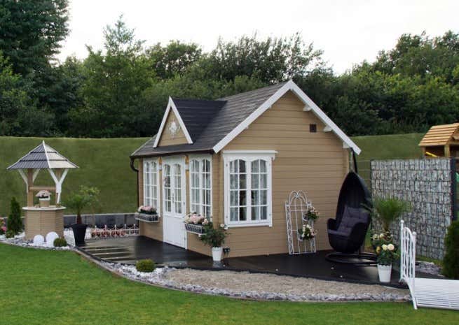 Klant afbeelding: Tuinhuis model Clockhouse-28