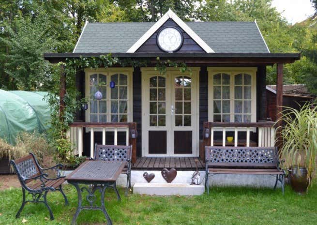 Klant afbeelding: Tuinhuis Clockhouse-Oxford 44 ISO