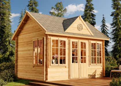 Tuinhuisje model CLOCKHOUSE® 28