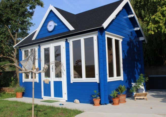 Klant afbeelding: Tuinhuis model Clockhouse-28