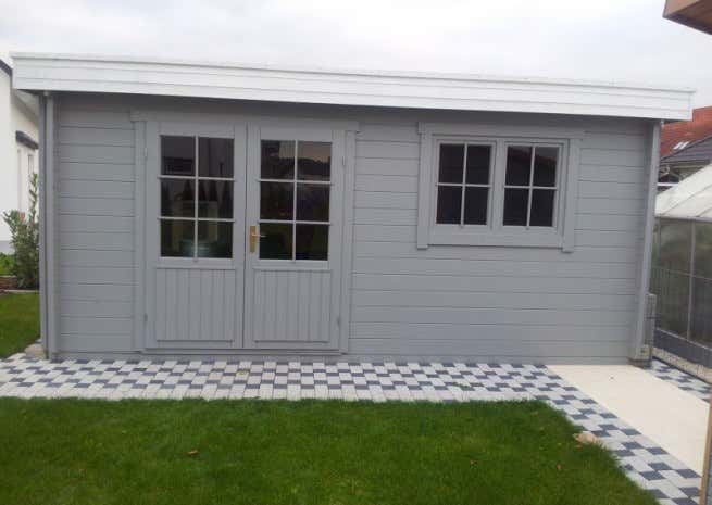 Klant afbeelding: Tuinhuis Spree-28 B