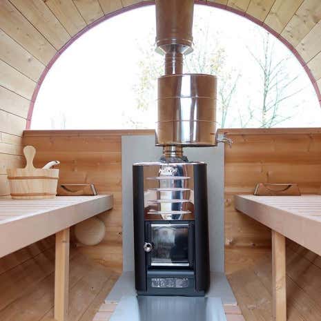 Klant afbeelding: FinnTherm Barrelsauna Max
