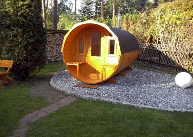 Klant afbeelding: FinnTherm Barrelsauna Max