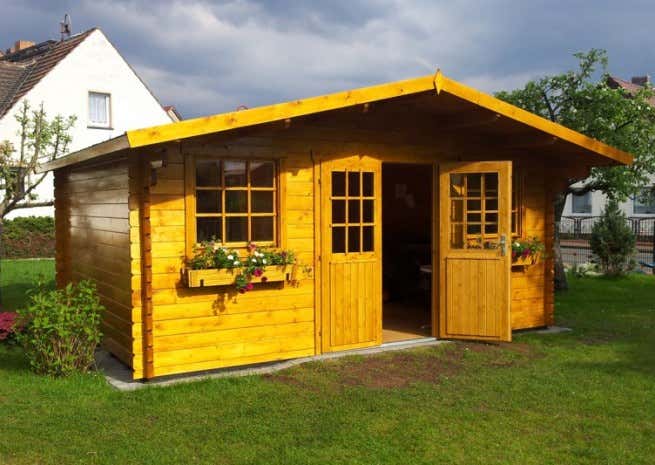 Klant afbeelding: Tuinhuis Caroline-44 B ISO
