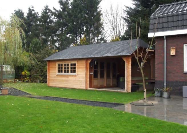 Klant afbeelding: Tuinhuis model Wolfskappe-50 B