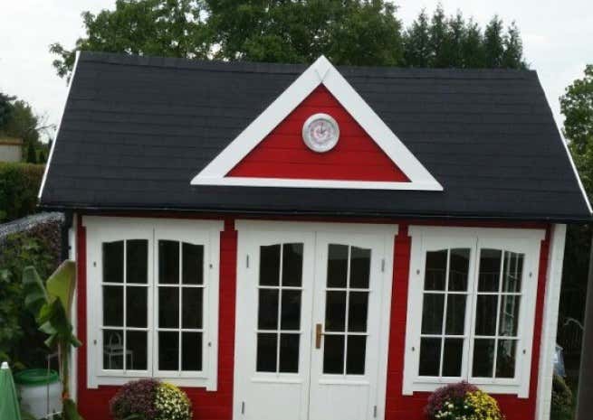 Klant afbeelding: Tuinhuis model Clockhouse-28