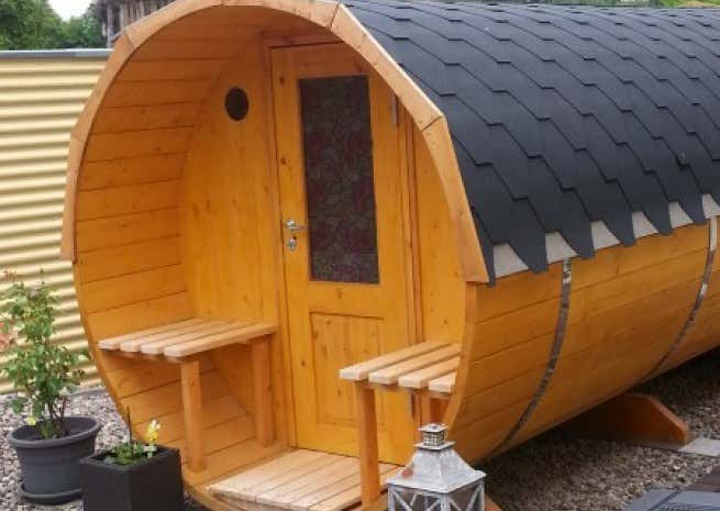 Klant afbeelding: FinnTherm Barrelsauna Max