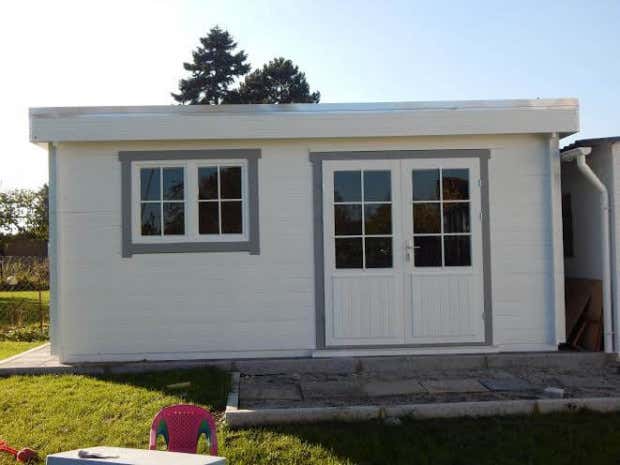 Klant afbeelding: Tuinhuis Spree-28 A