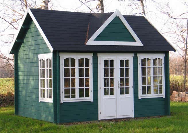 Klant afbeelding: Tuinhuis CLOCKHOUSE® 44 Royal ISO