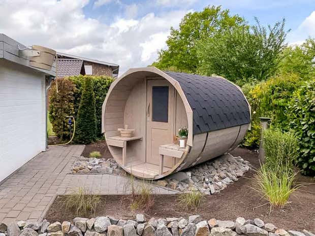 Klant afbeelding: FinnTherm Barrelsauna Sam