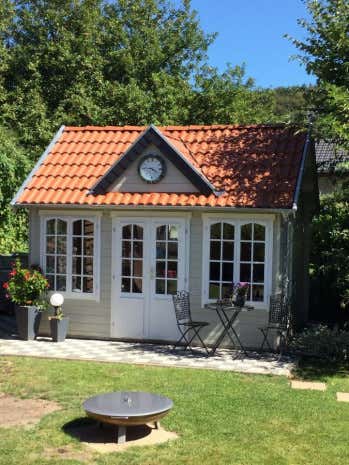 Klant afbeelding: Tuinhuis CLOCKHOUSE® 44 Royal ISO