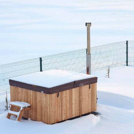 Klant afbeelding: Hot tub - Badkuip met sanitair acryl inzetstuk - Quattro
