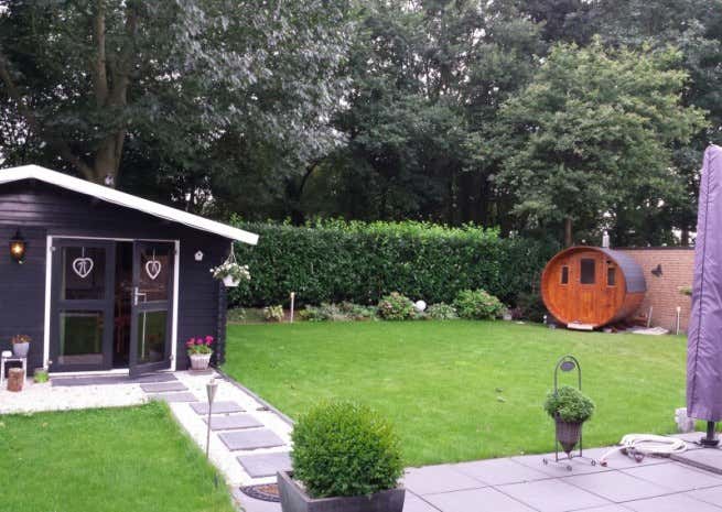 Klant afbeelding: FinnTherm Barrelsauna Max
