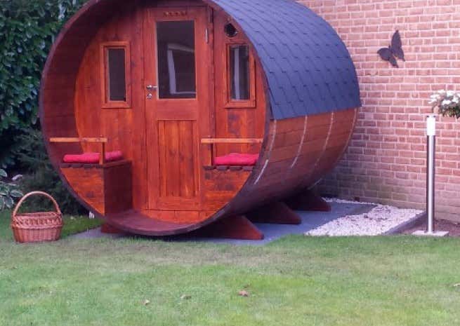 Klant afbeelding: FinnTherm Barrelsauna Max