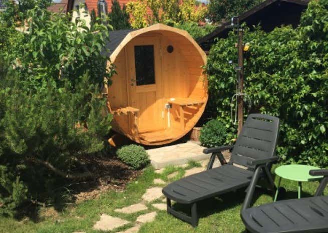 Klant afbeelding: FinnTherm Barrelsauna Max