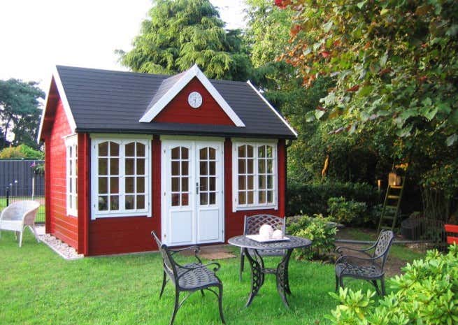 Klant afbeelding: Tuinhuis model Clockhouse-28
