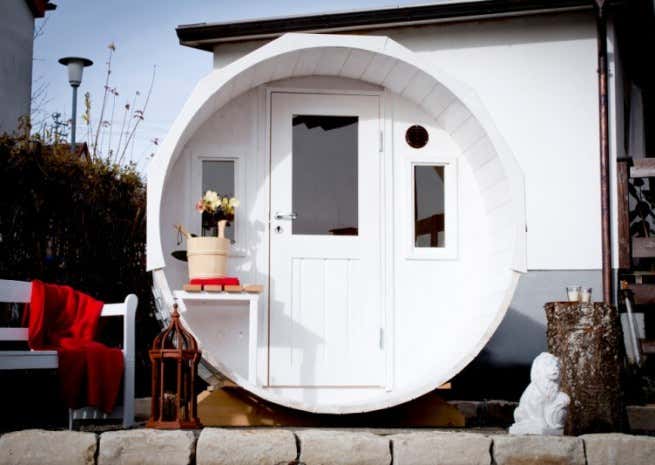 Klant afbeelding: FinnTherm Barrelsauna Max