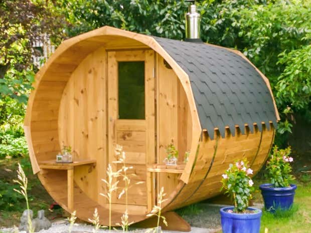 Klant afbeelding: FinnTherm Barrelsauna Sam