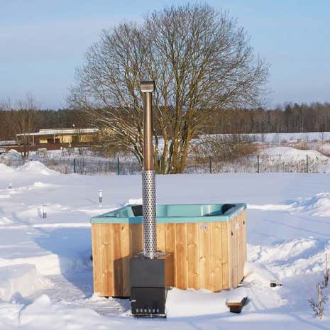Klant afbeelding: Hot tub - Badkuip met sanitair acryl inzetstuk - Quattro