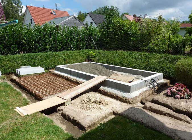 Oefenen bezorgdheid Zichtbaar De juiste fundering voor uw tuinhuis