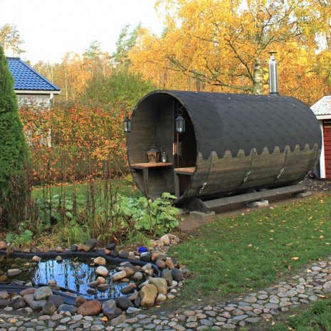 Klant afbeelding: FinnTherm Barrelsauna Max