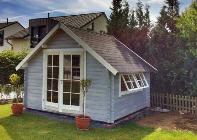 Klant afbeelding: Tuinhuis model Ronja-28