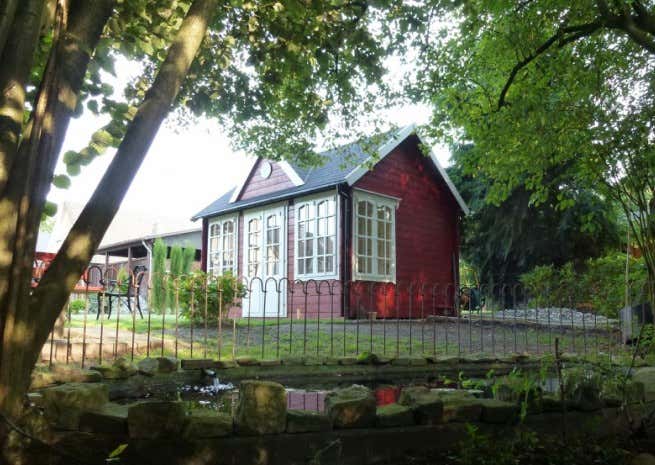 Klant afbeelding: Tuinhuis CLOCKHOUSE® 44 Royal ISO