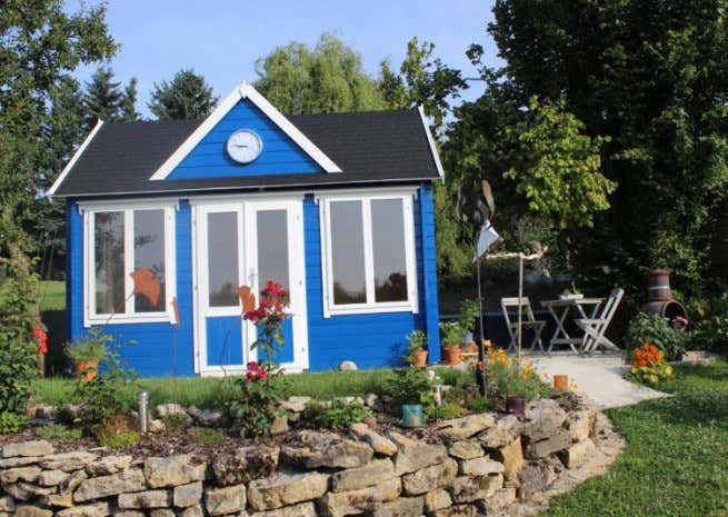 Klant afbeelding: Tuinhuis model Clockhouse-28