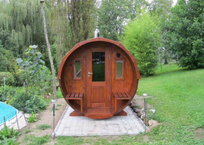 Klant afbeelding: FinnTherm Barrelsauna Max