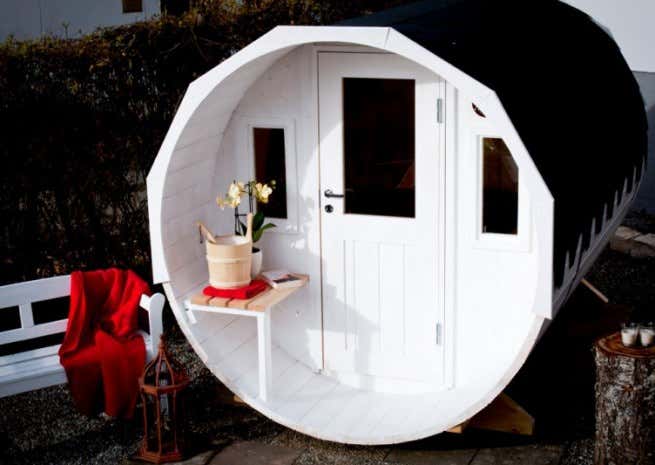 Klant afbeelding: FinnTherm Barrelsauna Max