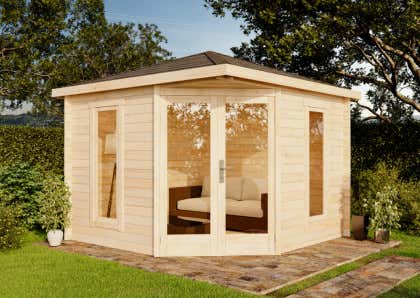 5-hoekig Tuinhuis Liwa compact